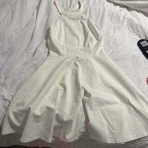 White cocktail dress. Brand Lulus. Size small.